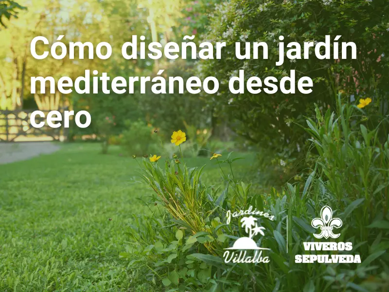 cómo hacer un jardín mediterráneo