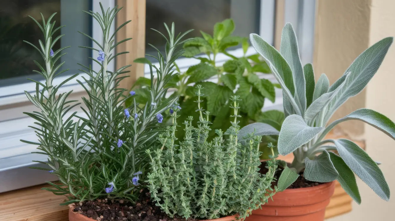 plantas aromáticas exterior